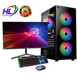 PC Gaming Core i5-12400F |16G|SSD240G|GTX 1650 |Màn 27 inh